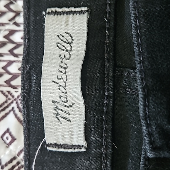 Madewell roadtripper jeans size 29 color black - Picture 7 of 9